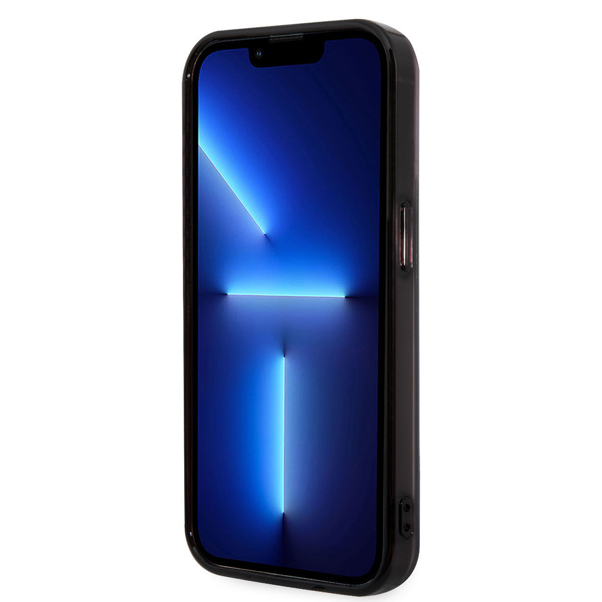 iPhone 14 Pro Kılıf AMG Transparan Siyah Çerçeve Dizayn Kapak