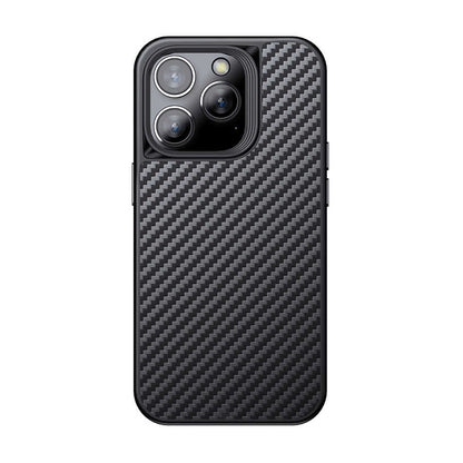 iPhone 14 Pro Kılıf Aramid Karbon Fiber M-safe Özellikli Wlons Radison Kapak