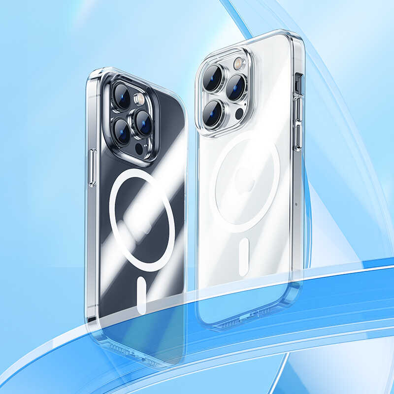 iPhone 14 Pro Kılıf Benks Crystal Series Clear Kapak Ekran Koruyucu Hediyeli