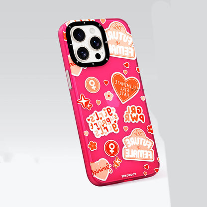 iPhone 14 Pro Kılıf Bethany Green Tasarımlı Youngkit Sweet Language Kapak