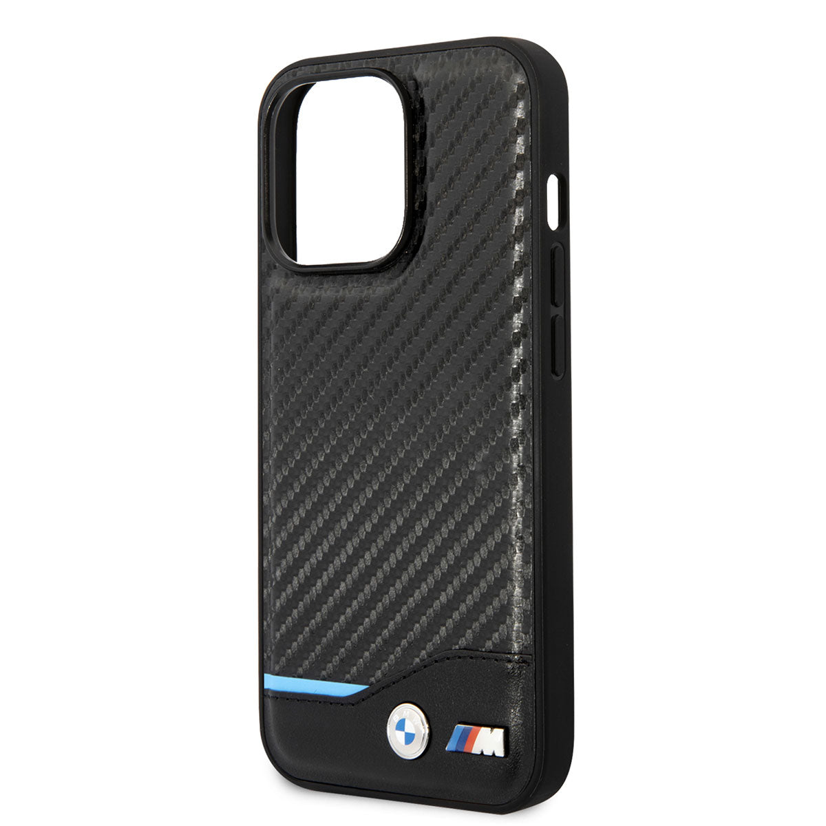 iPhone 14 Pro Kılıf BMW PU Deri Ve Karbon Dizayn Kapak
