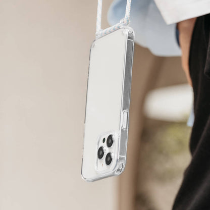 iPhone 14 Pro Kılıf Boyun Askılı Şok Önleyicili Şeffaf Lisanslı Switcheasy Play Kapak