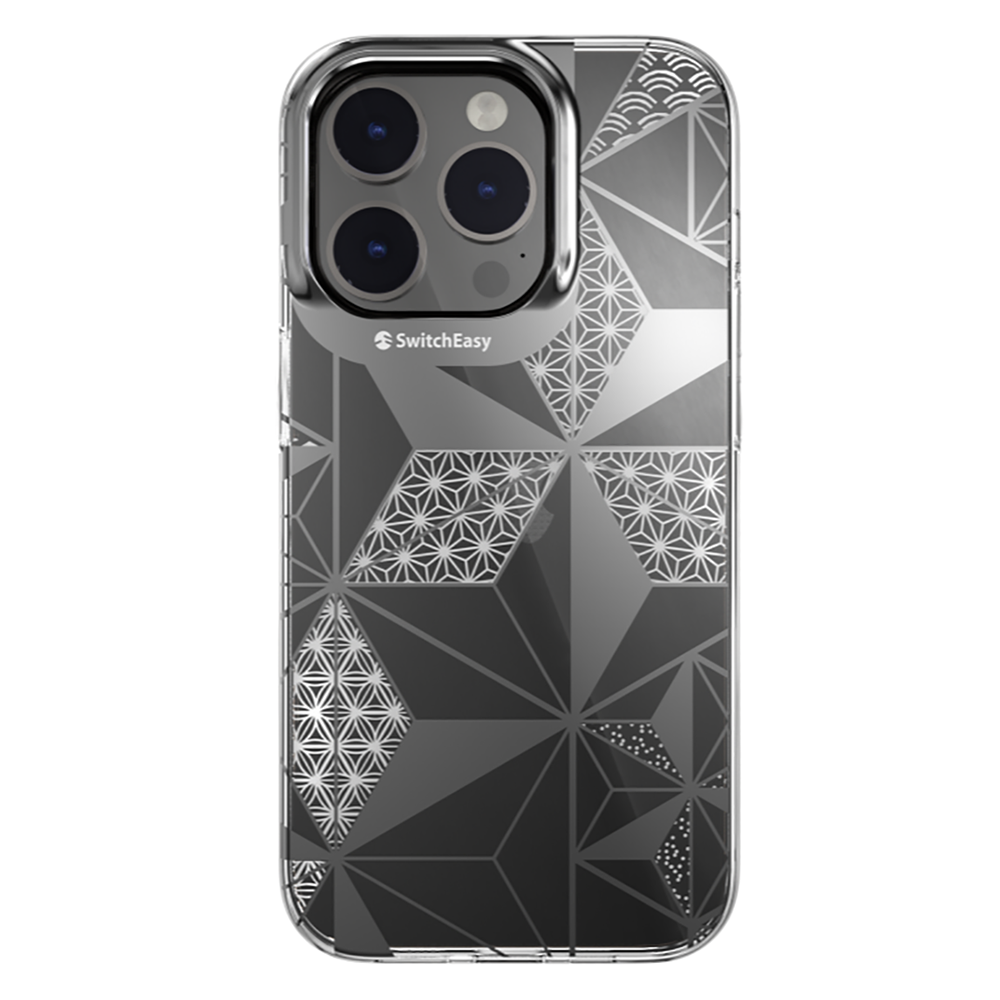 iPhone 14 Pro Kılıf Çift IMD Baskılı Lisanslı Switcheasy Artist Asanoha Kapak
