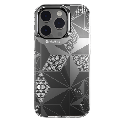 iPhone 14 Pro Kılıf Çift IMD Baskılı Lisanslı Switcheasy Artist Asanoha Kapak