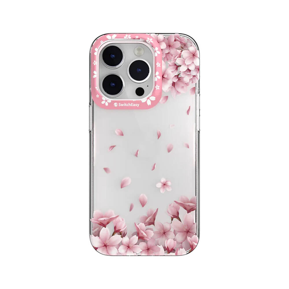 iPhone 14 Pro Kılıf Çift IMD Baskılı Lisanslı Switcheasy Artist Sakura Kapak