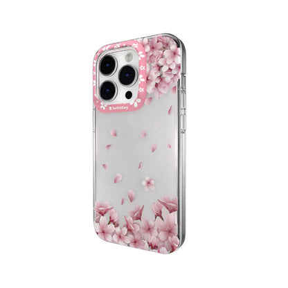 iPhone 14 Pro Kılıf Çift IMD Baskılı Lisanslı Switcheasy Artist Sakura Kapak