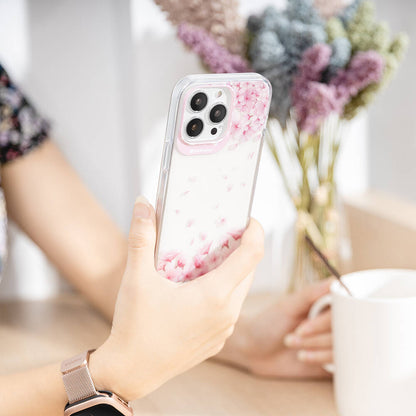 iPhone 14 Pro Kılıf Çift IMD Baskılı Lisanslı Switcheasy Artist Sakura Kapak