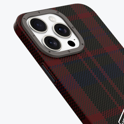 iPhone 14 Pro Kılıf Ekose Desenli Youngkit Gezhi Serisi Kapak