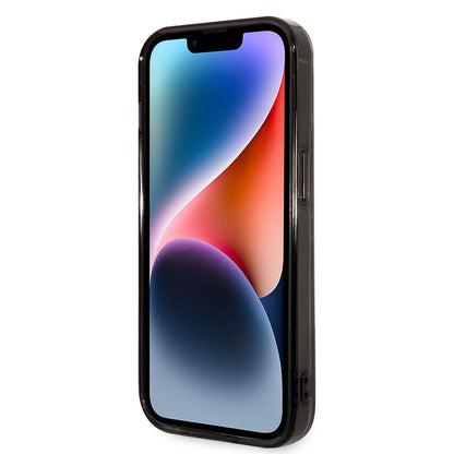 iPhone 14 Pro Kılıf Ferrari M-safe Şarj Özellikli Transparan Dizayn Kapak