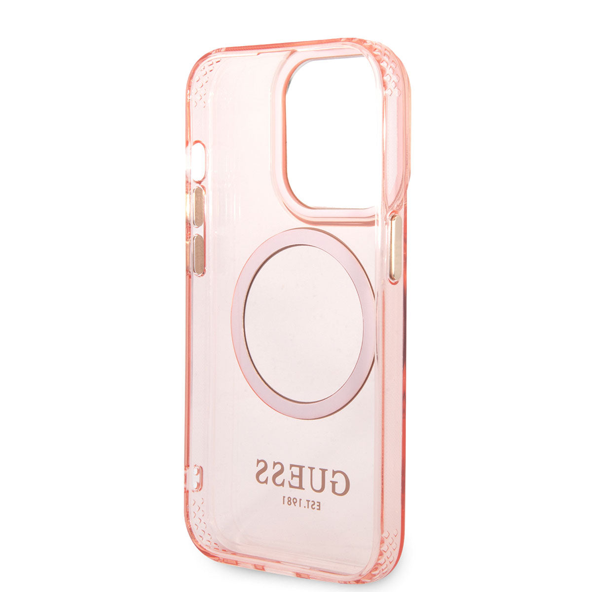 iPhone 14 Pro Kılıf GUESS M-safe Şarj Özellikli Airbagli Dizayn Kapak