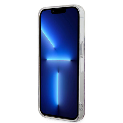 iPhone 14 Pro Kılıf GUESS M-safe Şarj Özellikli Leopar Desenli Kapak