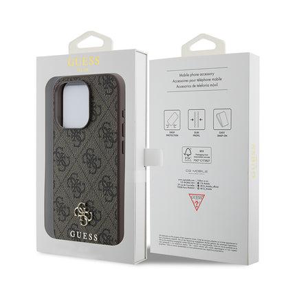 iPhone 14 Pro Kılıf Guess Orjinal Lisanslı M-safe Şarj Özellikli Small 4G Classic Kapak