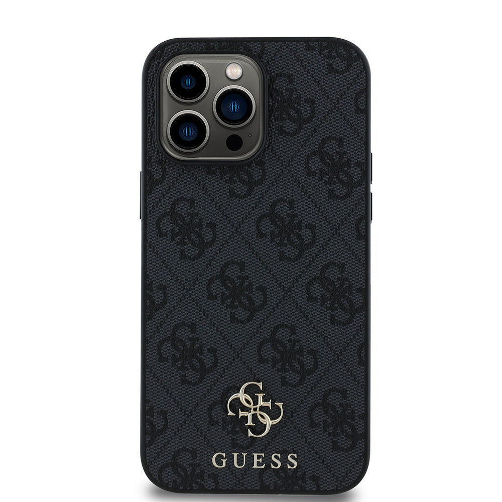 iPhone 14 Pro Kılıf Guess Orjinal Lisanslı M-safe Şarj Özellikli Small 4G Classic Kapak