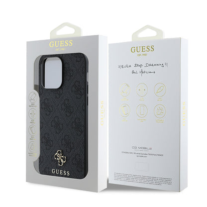 iPhone 14 Pro Kılıf Guess Orjinal Lisanslı M-safe Şarj Özellikli Small 4G Classic Kapak