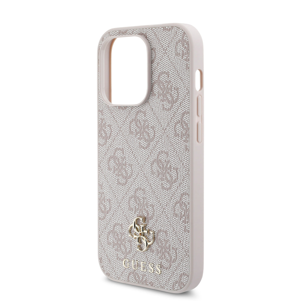 iPhone 14 Pro Kılıf Guess Orjinal Lisanslı M-safe Şarj Özellikli Small 4G Classic Kapak