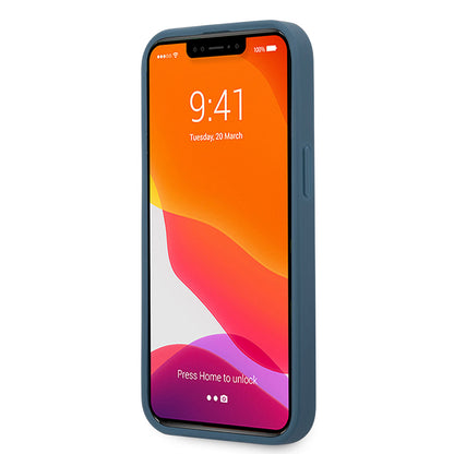 iPhone 14 Pro Kılıf GUESS PU Deri Çizgili Logo Dizaynlı Kapak