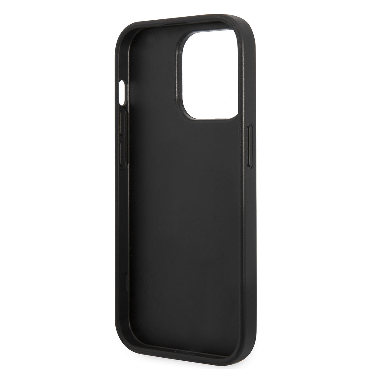 iPhone 14 Pro Kılıf GUESS PU Deri Şerit Logo Dizaynlı Kapak