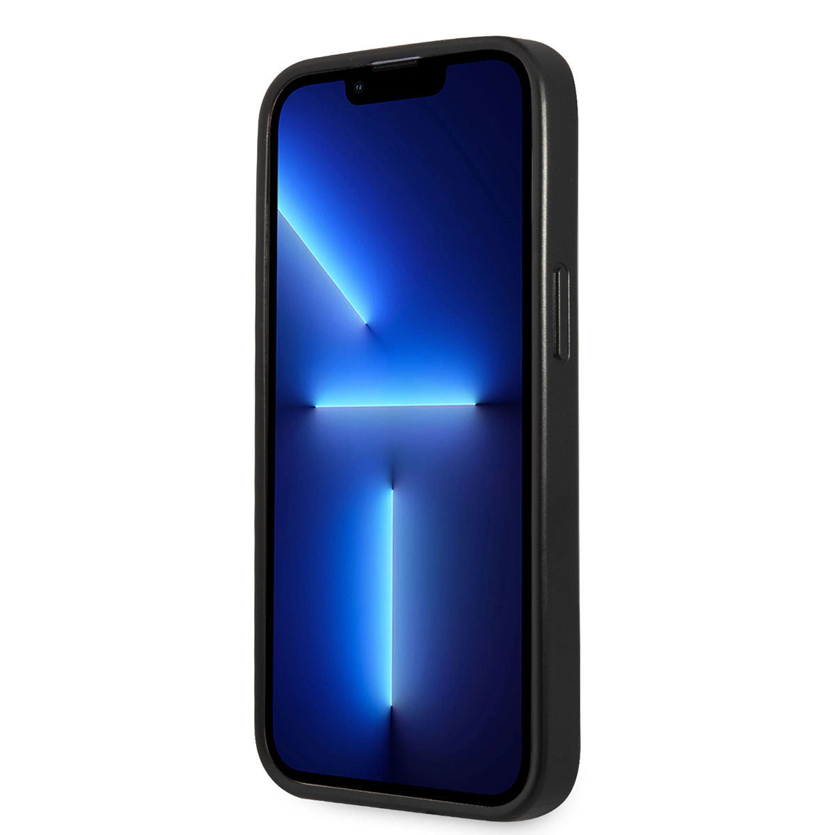 iPhone 14 Pro Kılıf GUESS PU Safran Deri Üçgen Logo Dizayn Kapak