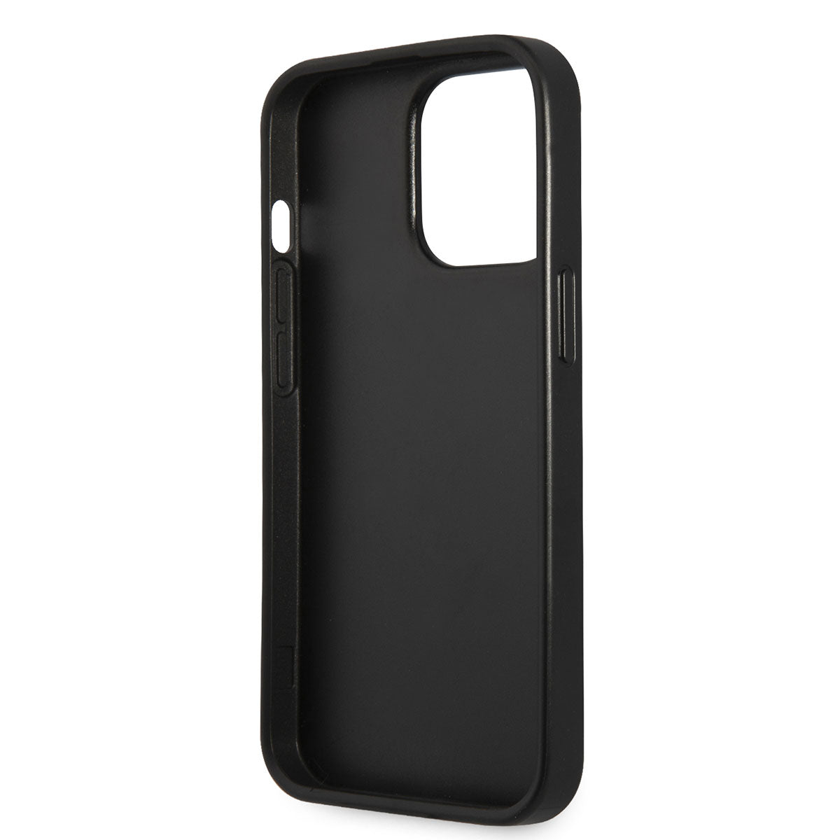 iPhone 14 Pro Kılıf GUESS PU Safran Deri Üçgen Logo Dizayn Kapak