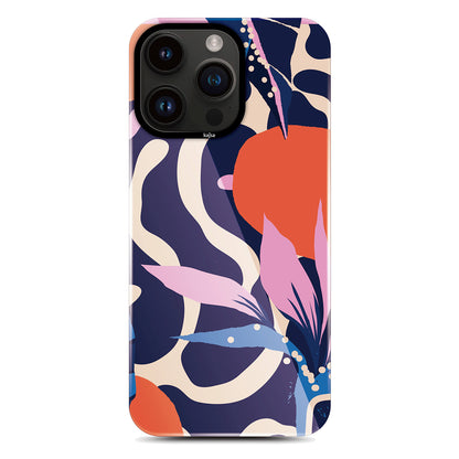 iPhone 14 Pro Kılıf HD Desenli Kajsa Shield Plus Flower Graphic Serisi Kapak
