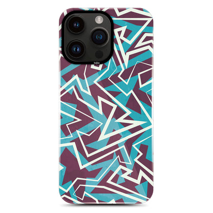 iPhone 14 Pro Kılıf HD Desenli Kajsa Shield Plus Grafiti Serisi Kapak
