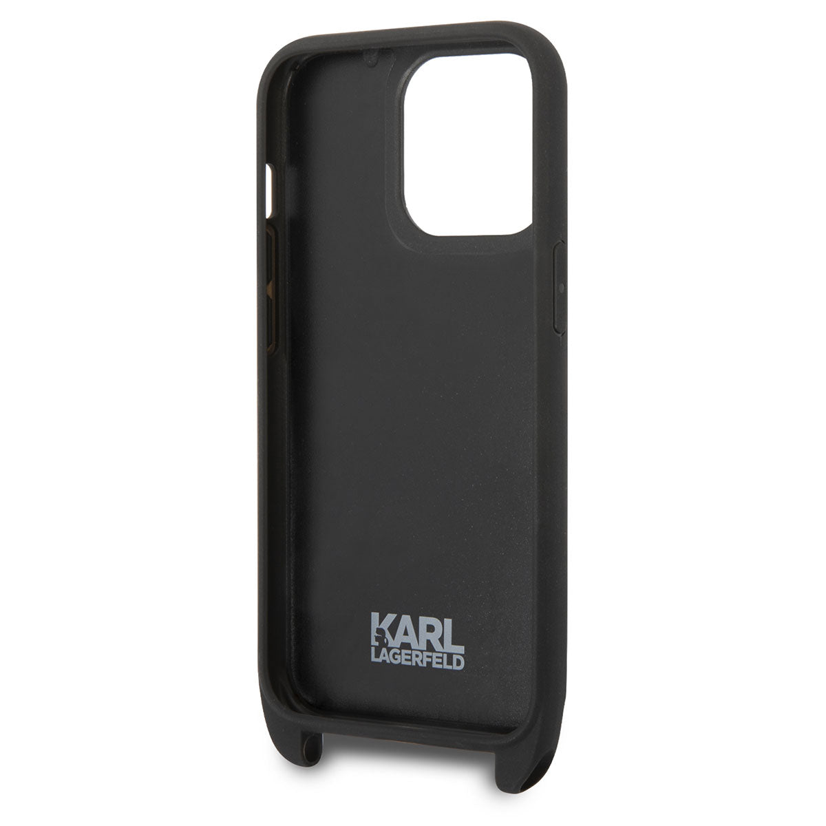 iPhone 14 Pro Kılıf Karl Lagerfeld Boyun Askılı Karl Dizayn Kapak