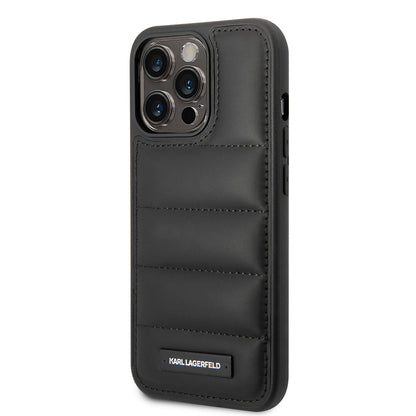 iPhone 14 Pro Kılıf Karl Lagerfeld Nylon Puffy Airbag Dizayn Kapak