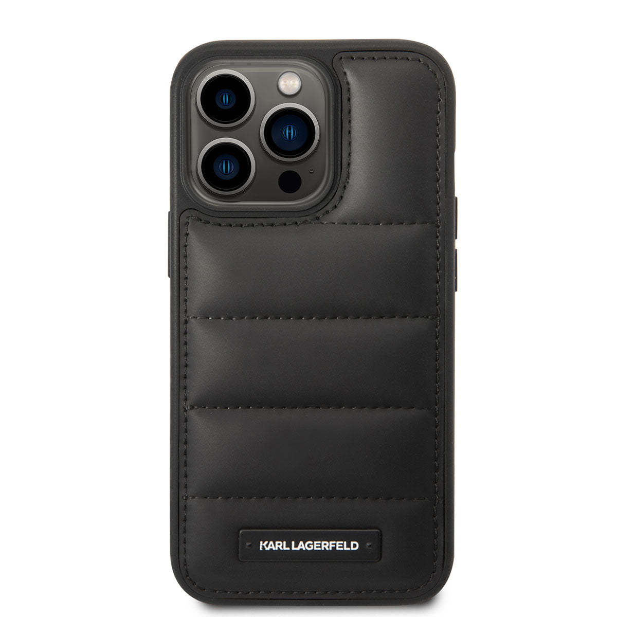 iPhone 14 Pro Kılıf Karl Lagerfeld Nylon Puffy Airbag Dizayn Kapak