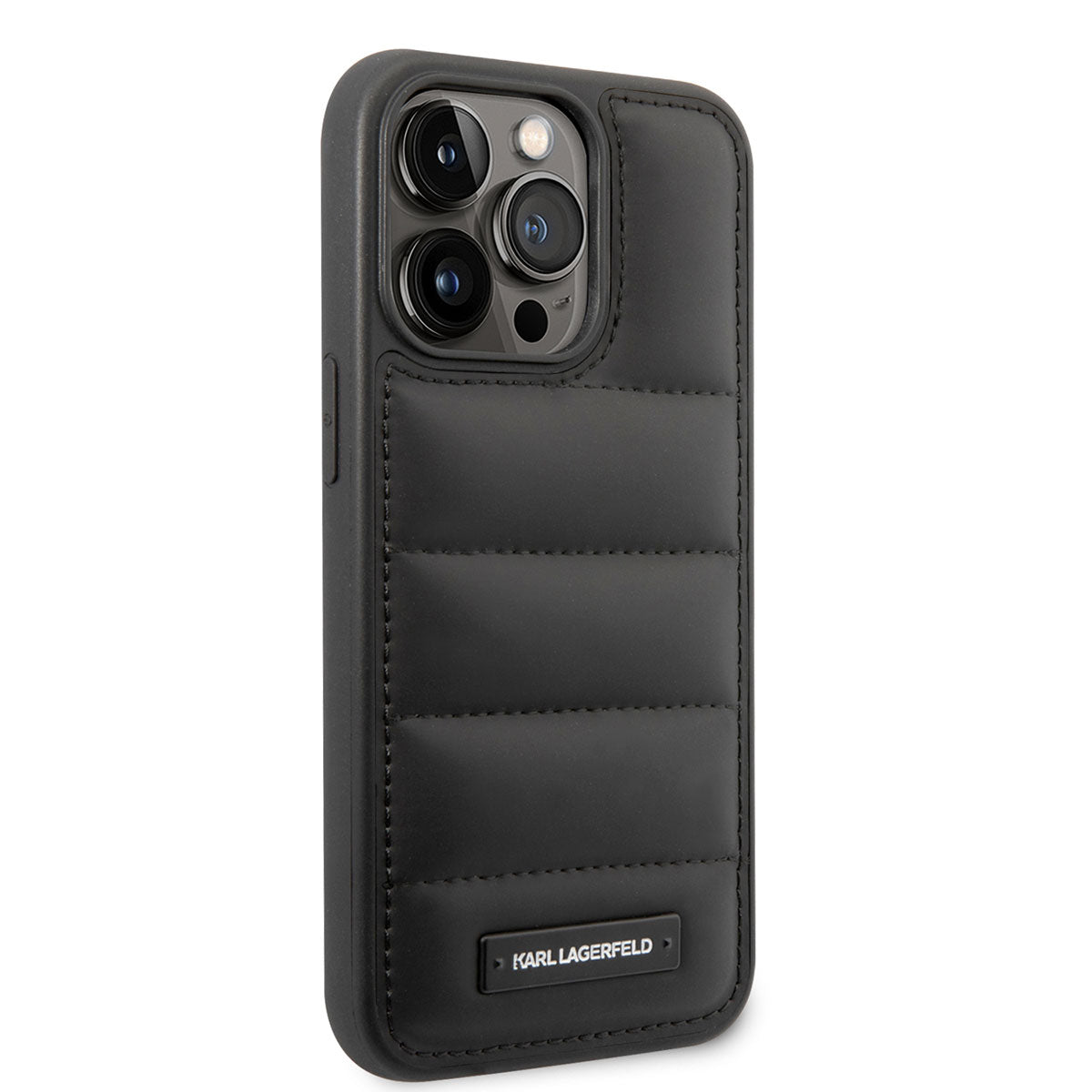 iPhone 14 Pro Kılıf Karl Lagerfeld Nylon Puffy Airbag Dizayn Kapak