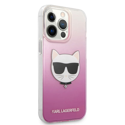 iPhone 14 Pro Kılıf Karl Lagerfeld Sert TPU Choupette Dizayn Kapak