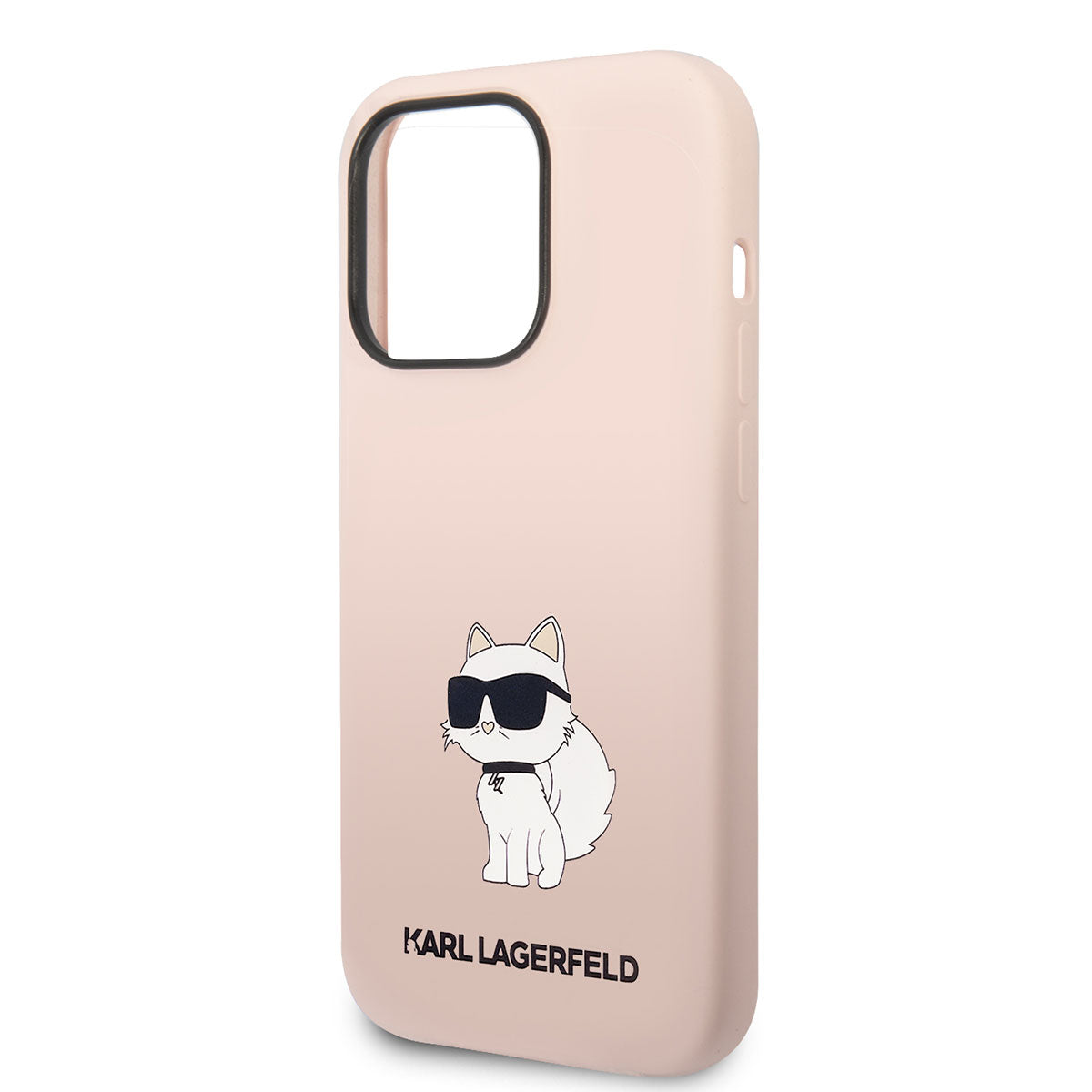 iPhone 14 Pro Kılıf Karl Lagerfeld Silikon Choupette Dizayn Kapak