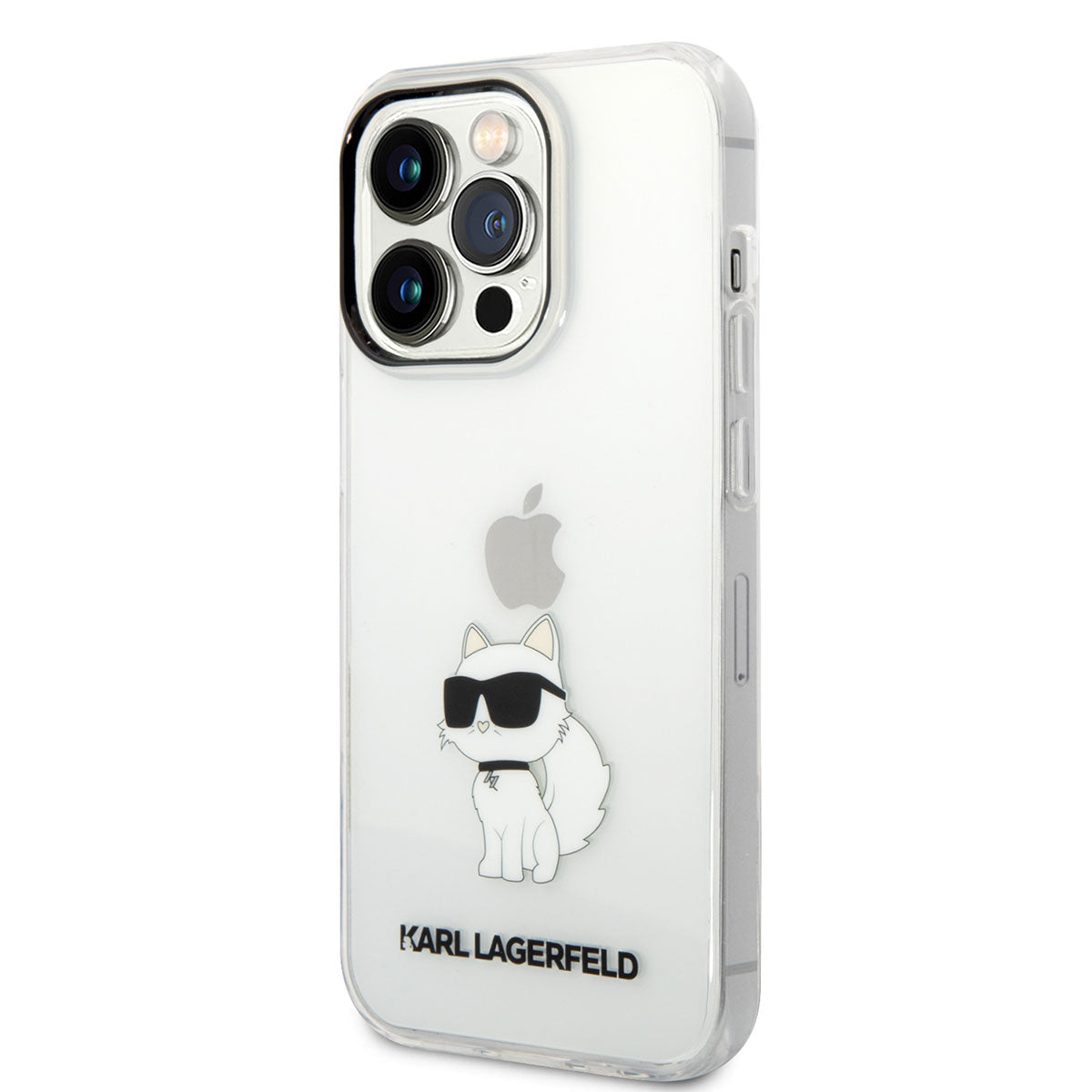 iPhone 14 Pro Kılıf Karl Lagerfeld Transparan Choupette Dizayn Kapak