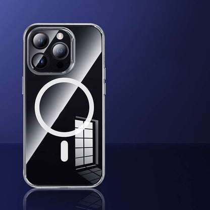 iPhone 14 Pro Kılıf M-safe Şarj Özellikli Benks 1.8mm Ultra İnce Şeffaf Kapak