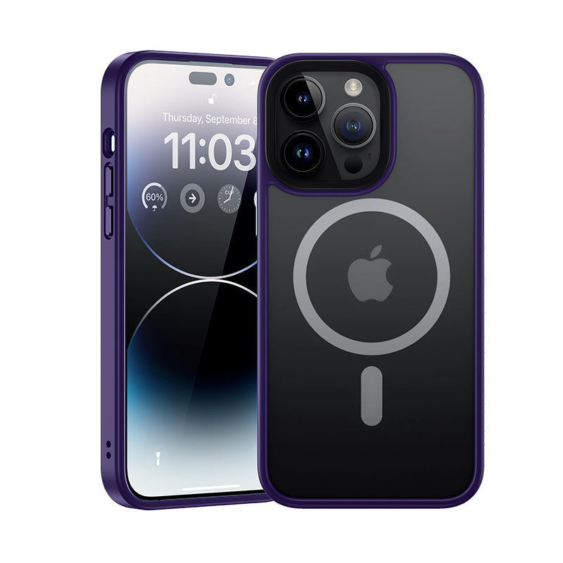 iPhone 14 Pro Kılıf M-safe Şarj Özellikli Benks Mist Hybrid Kapak