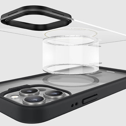 iPhone 14 Pro Kılıf M-safe Şarj Özellikli Casebang Body Frame Kapak