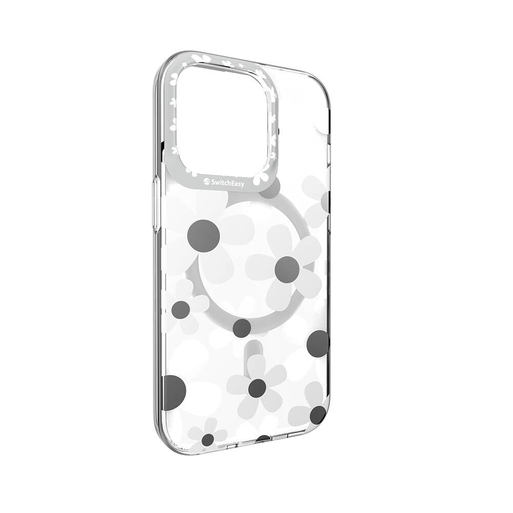iPhone 14 Pro Kılıf M-safe Şarj Özellikli Çift IMD Baskılı Lisanslı Switcheasy Artist-M Fleur Kapak