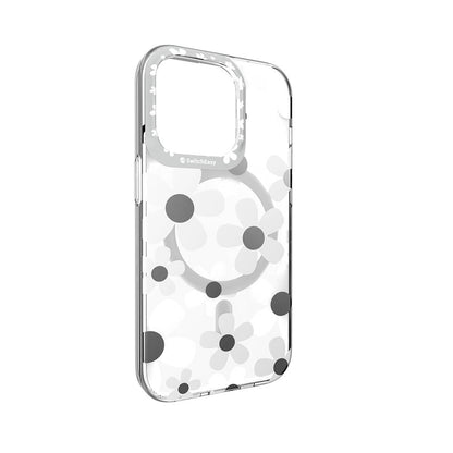 iPhone 14 Pro Kılıf M-safe Şarj Özellikli Çift IMD Baskılı Lisanslı Switcheasy Artist-M Fleur Kapak