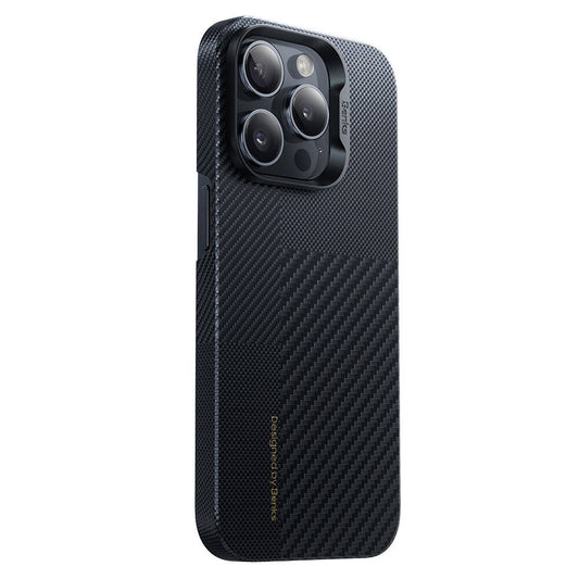 iPhone 14 Pro Kılıf M-safe Şarj Özellikli Karbon Fiber Benks Montage ArmorAir Kevlar Kapak