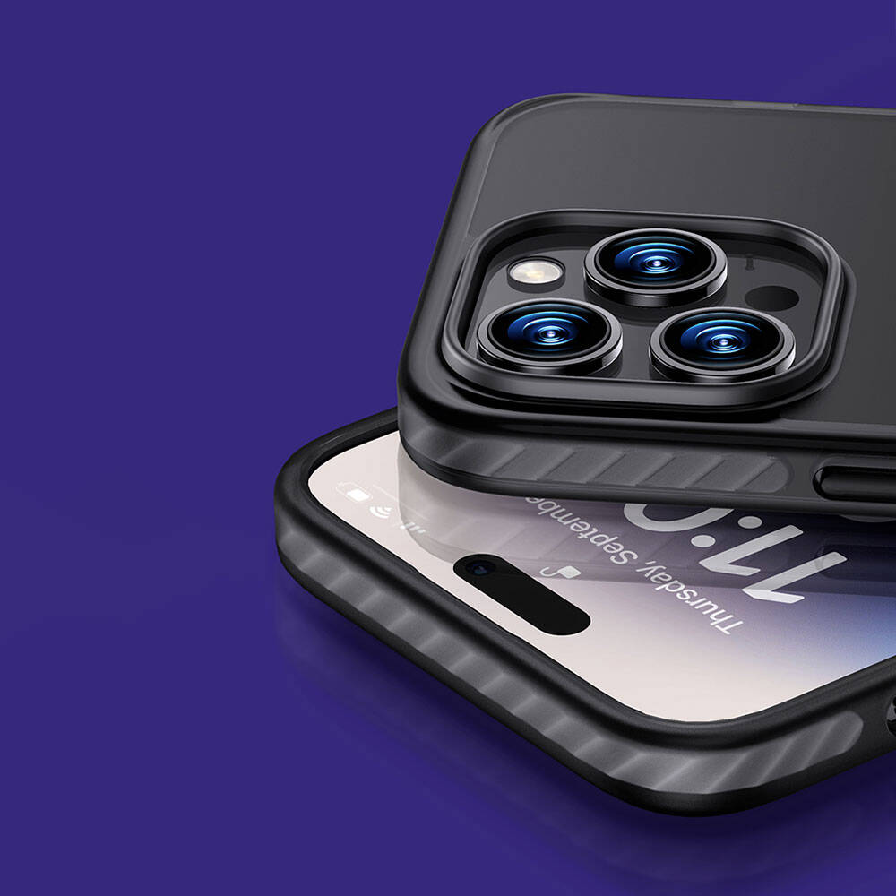 iPhone 14 Pro Kılıf M-safe Şarj Özellikli Mat Arka Yüzey Benks Drop Resistance Kapak