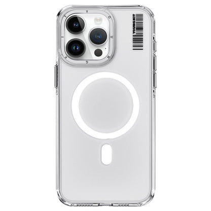 iPhone 14 Pro Kılıf M-safe Şarj Özellikli Şeffaf Youngkit Crystal Shield Serisi Kapak