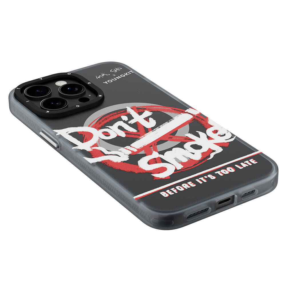 iPhone 14 Pro Kılıf M-safe Şarj Özellikli Shu Tasarımlı Youngkit City Serisi Kapak