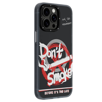 iPhone 14 Pro Kılıf M-safe Şarj Özellikli Shu Tasarımlı Youngkit City Serisi Kapak