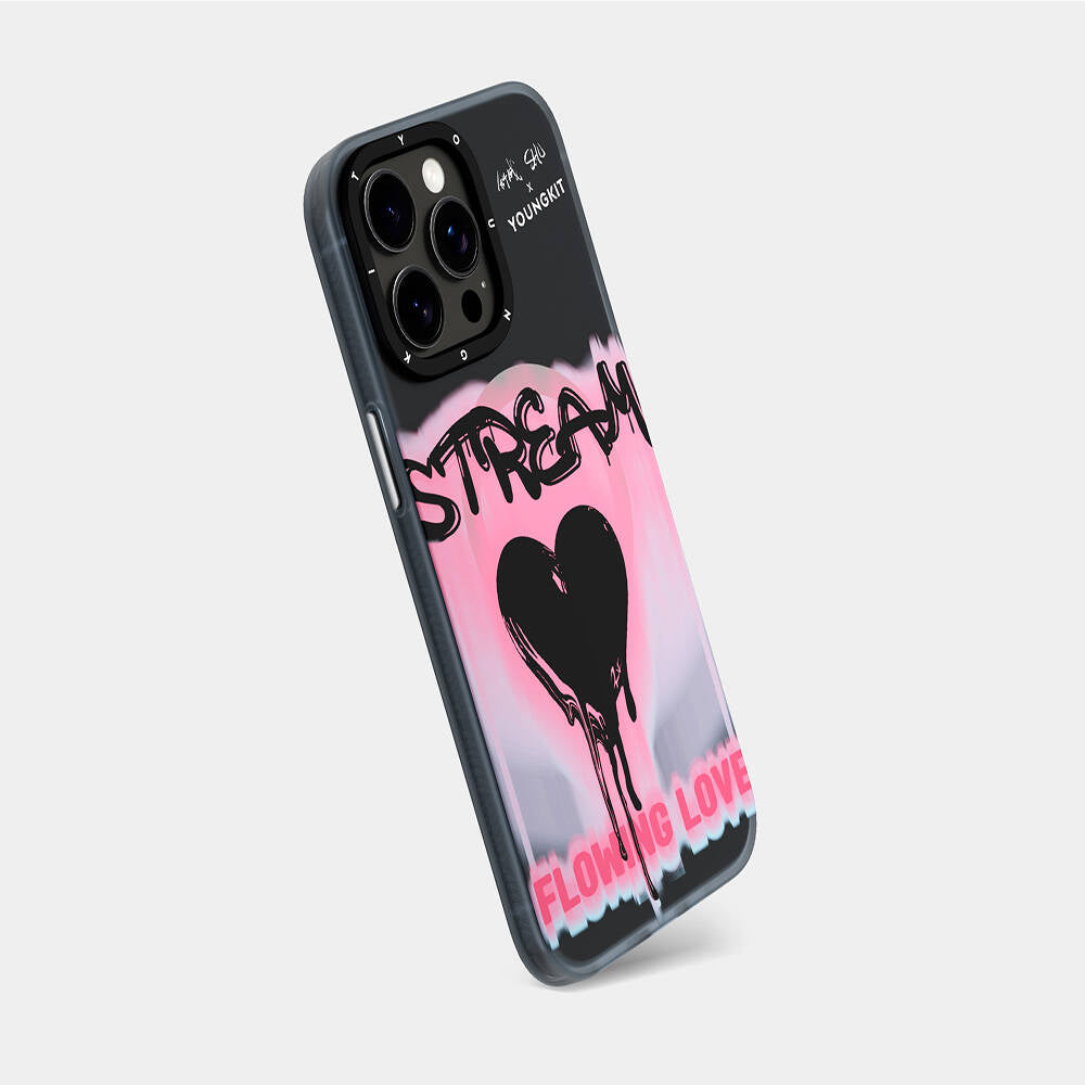 iPhone 14 Pro Kılıf M-safe Şarj Özellikli Shu Tasarımlı Youngkit Dreamland Serisi Kapak