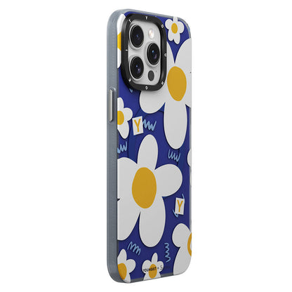 iPhone 14 Pro Kılıf M-safe Şarj Özellikli Sunshine Tasarımlı Youngkit Spring Breeze Serisi Kapak