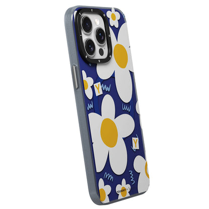 iPhone 14 Pro Kılıf M-safe Şarj Özellikli Sunshine Tasarımlı Youngkit Spring Breeze Serisi Kapak