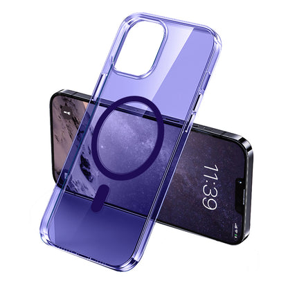 iPhone 14 Pro Kılıf M-safe Şarj Özellikli Transparan Sert PC Wlons Pita Kapak