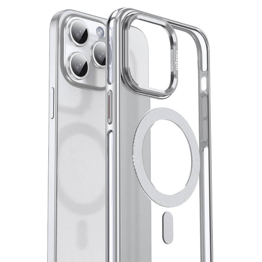 iPhone 14 Pro Kılıf M-safe Şarj Özellikli Wlons Standlı Efsane Kapak