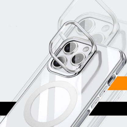iPhone 14 Pro Kılıf M-safe Şarj Özellikli Wlons Standlı Efsane Kapak