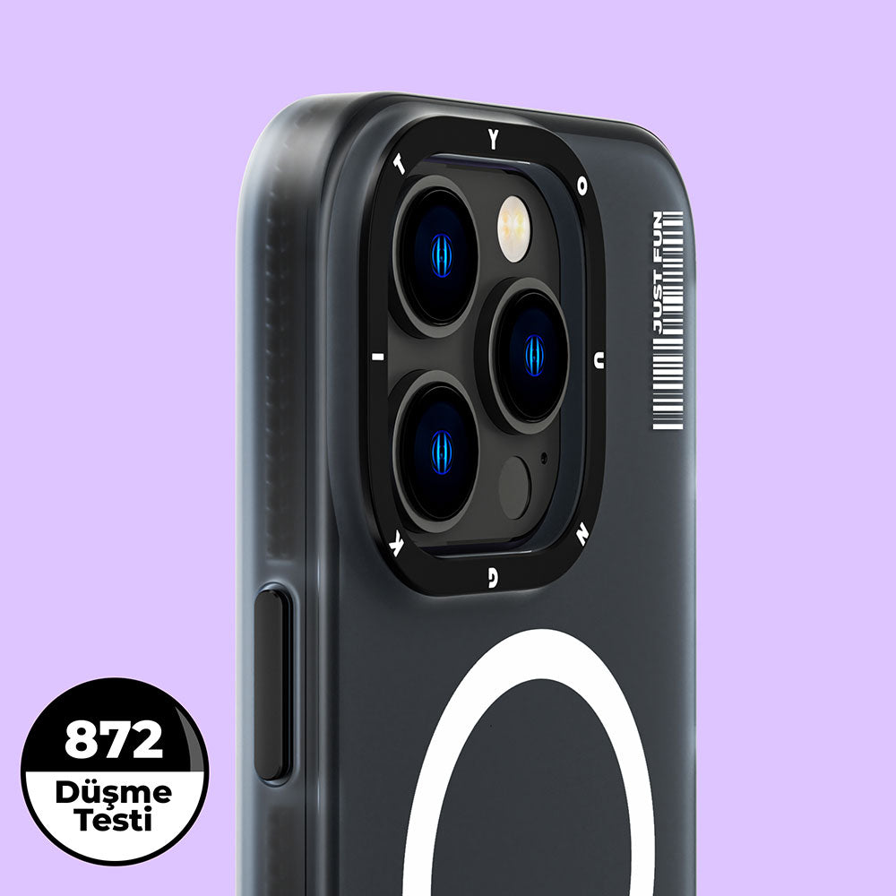 iPhone 14 Pro Kılıf M-safe Şarj Özellikli Youngkit Colored Sand Serisi Kapak