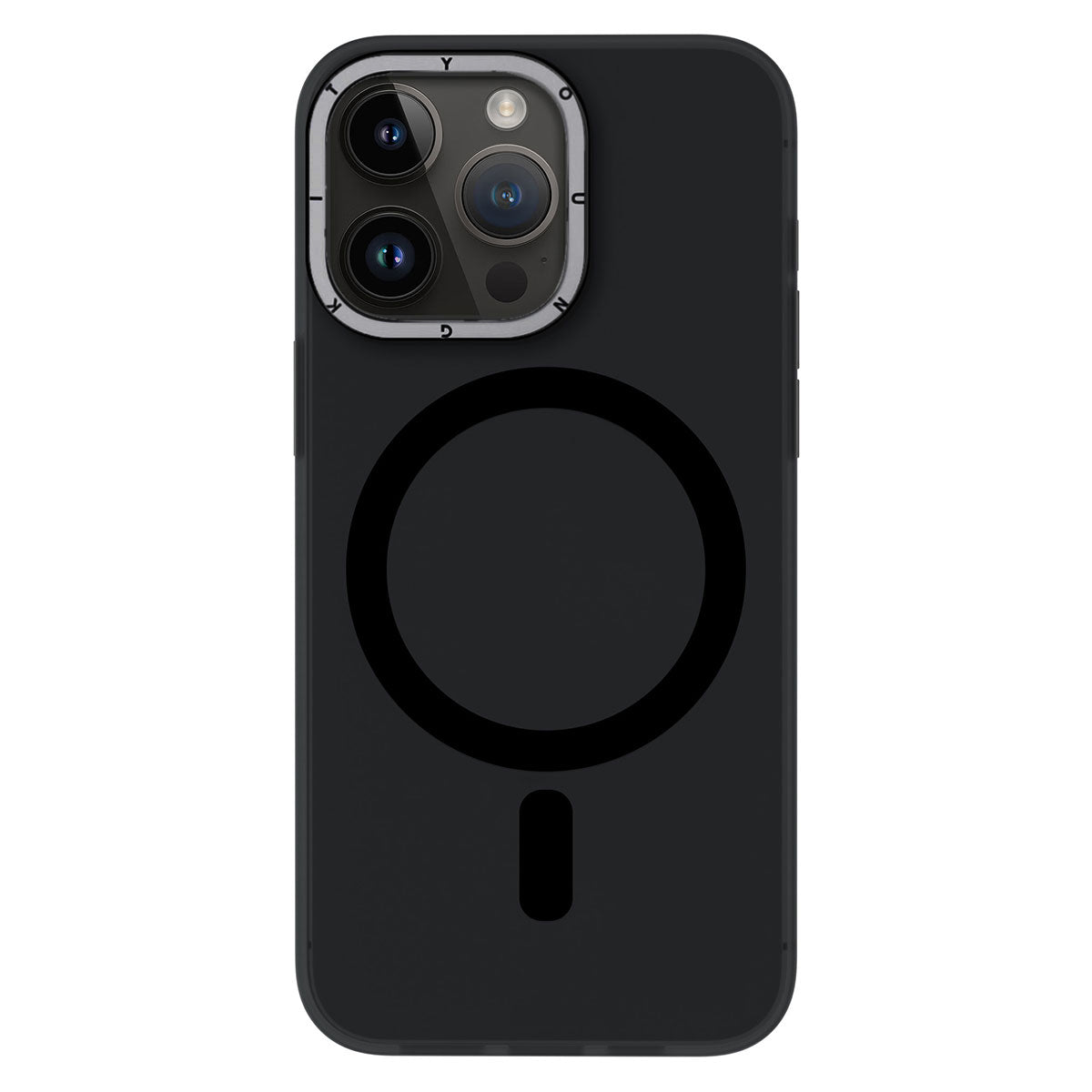 iPhone 14 Pro Kılıf M-safe Şarj Özellikli Youngkit Hidden Sand Serisi Kapak